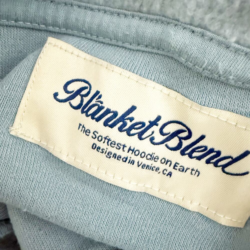 FEAT CLOTHING | The BlanketBlend™ Hoodie Sweatshirt Light Blue "BurrBlue" | XXL - Picture 3 of 9